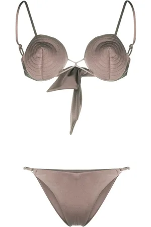Noire Swimwear Bikini con detalle de costuras