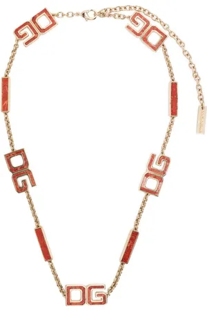 Dolce & Gabbana Collar de cadena con logo