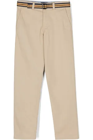Ralph Lauren Pantalones rectos con cinturón