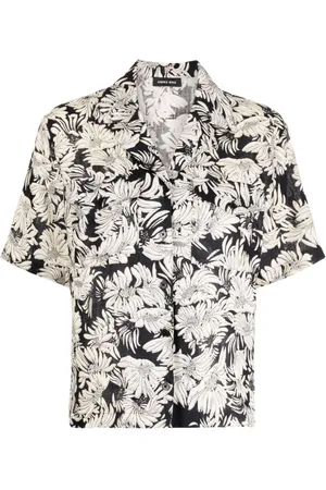 ANINE BING Camisa con estampado floral