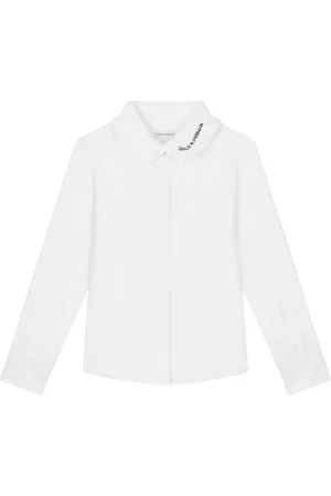 Dolce & Gabbana Camisa con logo bordado