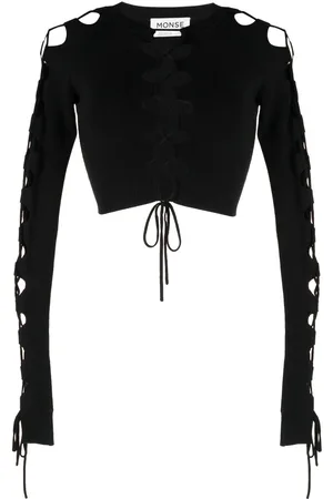 MONSE Jersey corto con cordones