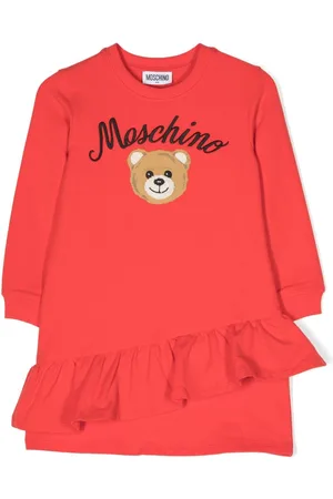 Moschino Vestido con logo bordado