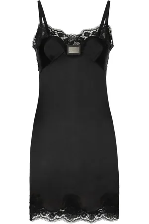 Dolce & Gabbana Minivestido con detalle de encaje