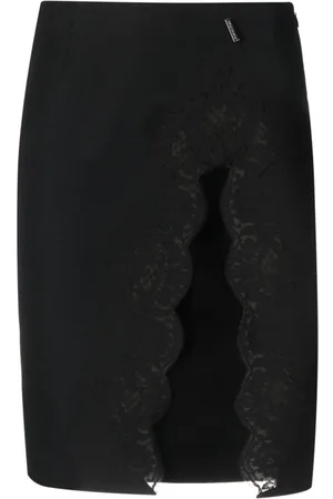 Dsquared2 Falda con detalles de encaje