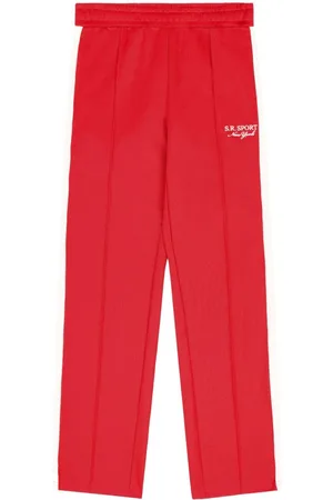 Sporty & Rich Pantalones de chándal con detalle a rayas