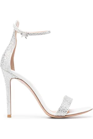 Gianvito Rossi Sandalias con apliques de cristales y tacón de 110mm