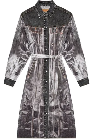 Diesel Vestido camisero vaquero D-Anish
