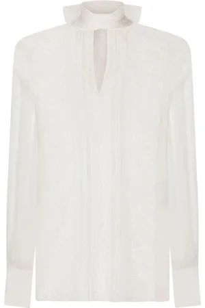 Dolce & Gabbana Blusa con encaje chantilly