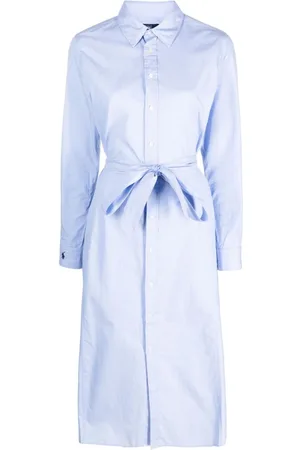 Ralph Lauren Vestido camisero con cinturón