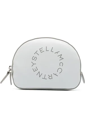 Stella McCartney Neceser de maquillaje con logo perforado
