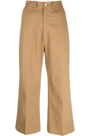 Ralph Lauren Pantalones capri de talle alto