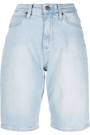 Calvin Klein Pantalones vaqueros cortos con parche del logo