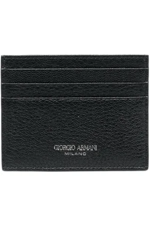 Giorgio Armani Tarjetero granulado
