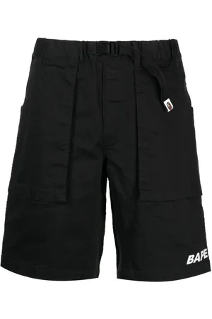 A Bathing Ape Bermudas Climbing con logo bordado