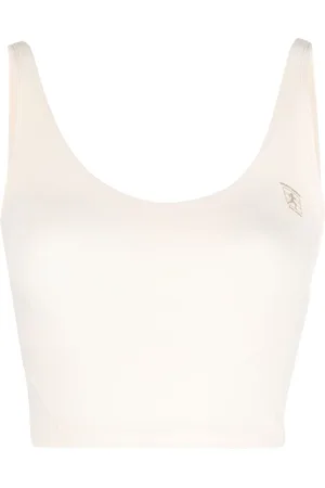 Sporty & Rich Top corto con logo estampado