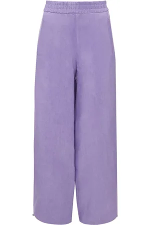 J.W.Anderson Pantalones anchos con cordón en el dobladillo