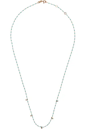 GIGI CLOZEAU Collar Mini Gigi en oro amarillo de 18kt con diamantes