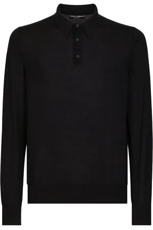 Dolce & Gabbana Polo con logo bordado