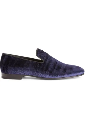 Giuseppe Zanotti Mocasines G-Flash con efecto de cocodrilo