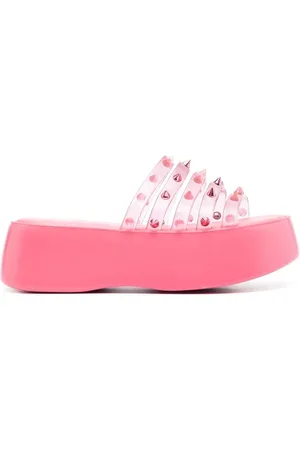 Jean Paul Gaultier Mules Punk Love Becky con plataforma de x Melissa