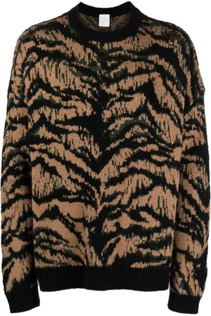 Roberto Cavalli Sudadera con tigre estampado