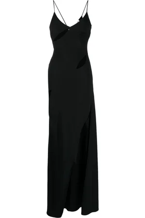 MONSE Slip dress largo con aberturas