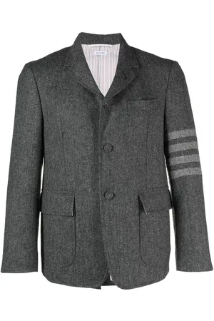 Thom Browne Blazer con botones y detalle de rayas