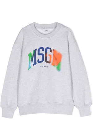 Msgm Sudadera con logo estampado