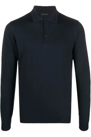 Roberto Collina Polo de manga larga