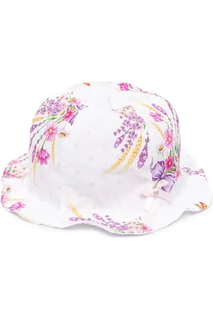 MONNALISA Sombrero de verano con motivo floral