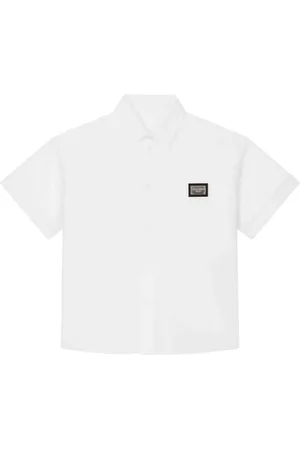 Dolce & Gabbana Camisa con placa del logo