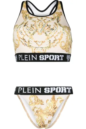 Philipp Plein Bikini con estampado barroco