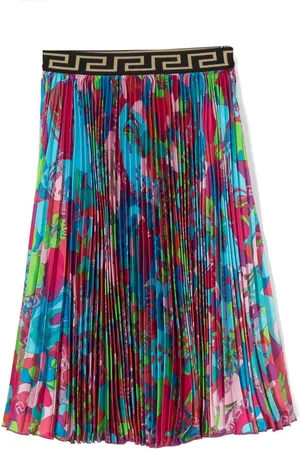 VERSACE Falda con motivo floral