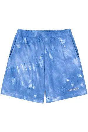 Sporty & Rich Pantalones cortos de deporte con logo bordado