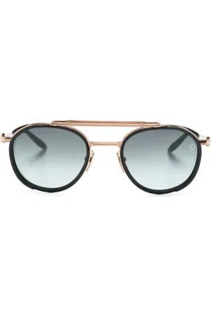 AKONI Gafas de sol Skymapper con montura redonda