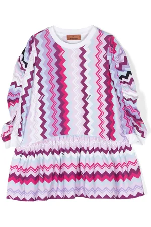 Missoni Vestido con estampado en zigzag