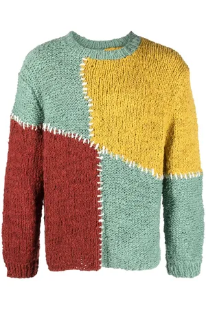 THE ELDER STATESMAN Jersey de punto con costuras decorativas