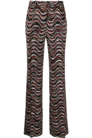 Missoni Pantalones en jacquard rectos