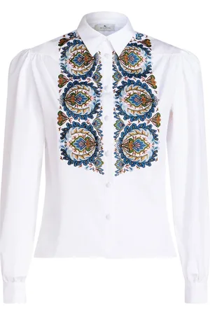 Etro Camisa con estampado de cachemira