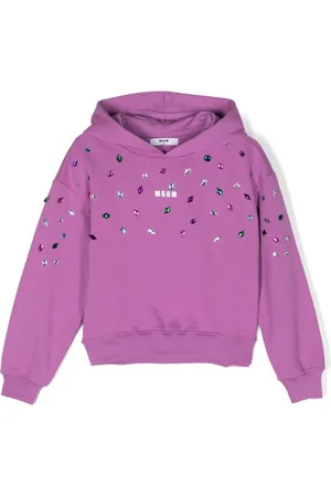 Msgm Sudadera con capucha y logo