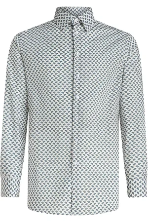 Etro Camisa con estampado de cachemira