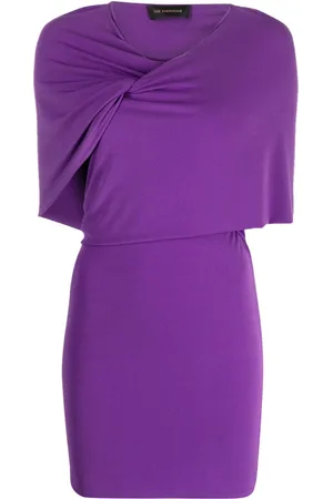 The Andamane Vestido corto sin mangas con detalle retorcido