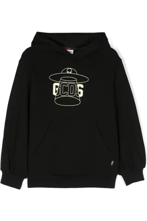 GCDS Sudadera con capucha y logo estampado