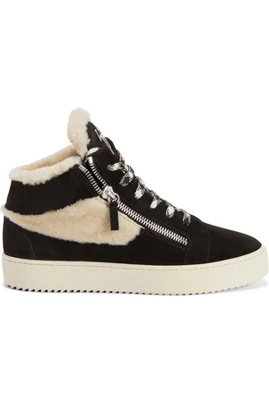 Giuseppe Zanotti Zapatillas Kriss Ice con pelo