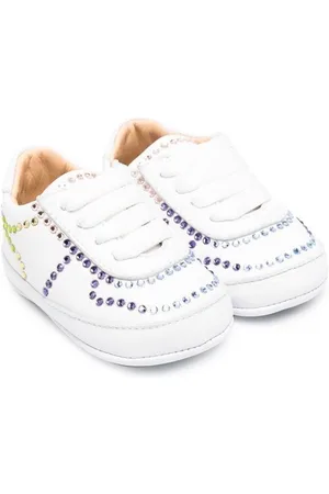 Philipp Plein Zapatillas bajas con detalles de cristales