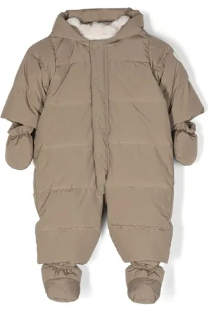 BONPOINT Traje de nieve acolchado con cremallera