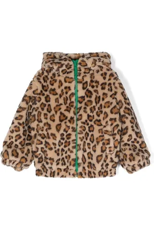 MONNALISA Chaqueta con motivo de leopardo
