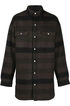 Rick Owens Sobrecamisa con hombros caídos