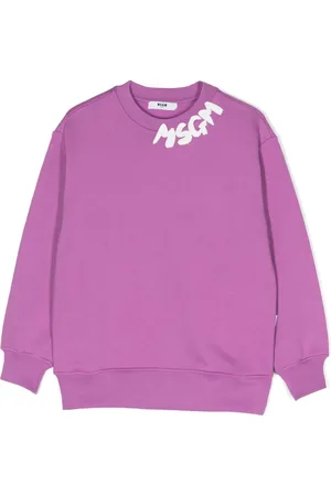 Msgm Sudadera con logo estampado
